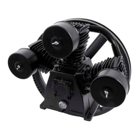 Mat Industries Powermate, Single-Stage Compressor Pump, Hi Flo 3 Cylinder, 4.7 RHP 040-0348RP